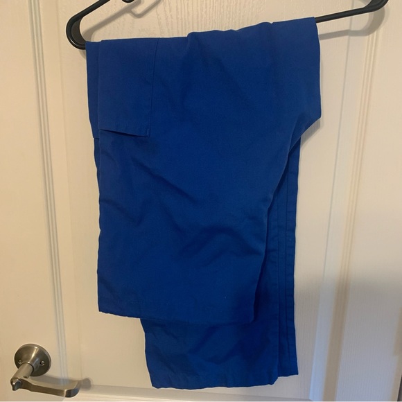 Sanibel Works Blue Mens Scrub Set Top Size M Pant Size M - Picture 4 of 4